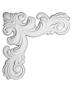 Угол Bello Deco УУ1 XPS Полимер 190*190 мм-foto3