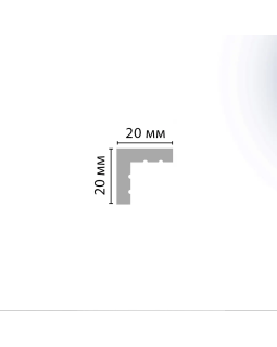 Угол Decomaster D135 XPS Полимер 2900*20*20 мм-foto2
