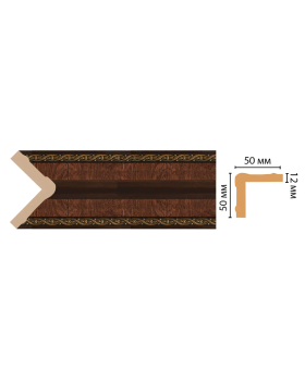 Цветной угол Decomaster 142-2 (50*50*2400)