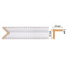 Цветной угол Decomaster 116-118 (30*30*2400)