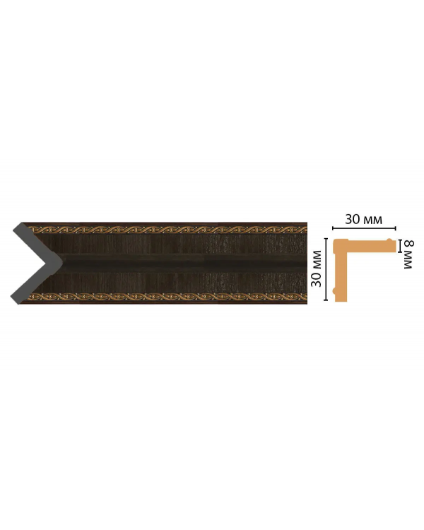 Угол Decomaster 116-1 (30*30*2400мм)