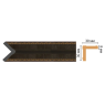 Угол Decomaster 116-1 (30*30*2400мм)
