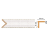 Цветной угол Decomaster 116-7D (30*30*2400)