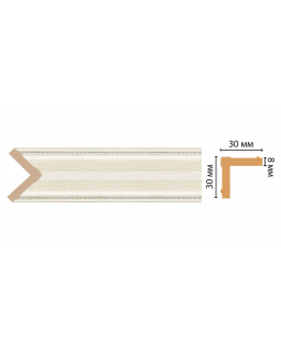 Цветной угол Decomaster 116-15 (30*30*2400)