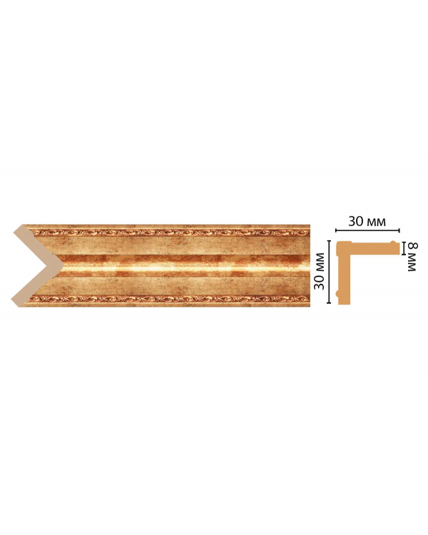 Цветной угол Decomaster 116-552 (30*30*2400)