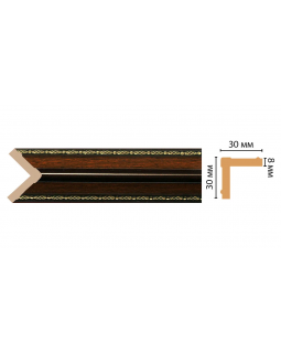 Цветной угол Decomaster 116-51 (30*30*2400)