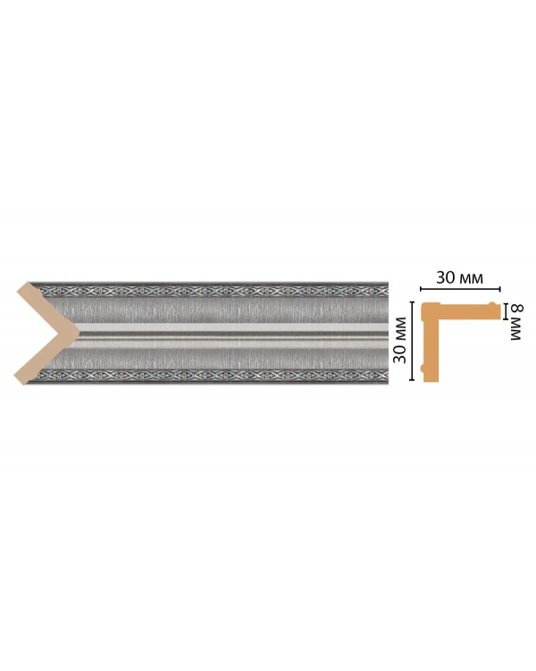 Цветной угол Decomaster 116-55 (30*30*2400)