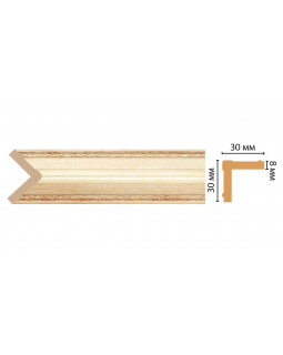 Цветной угол Decomaster 116-933 (30*30*2400)