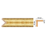 Цветной угол Decomaster 116-126 (30*30*2400)