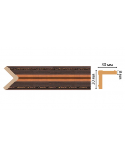 Цветной угол Decomaster 116-966 (30*30*2400)