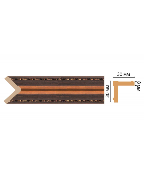 Цветной угол Decomaster 116-966 (30*30*2400)