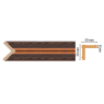 Цветной угол Decomaster 116-966 (30*30*2400)