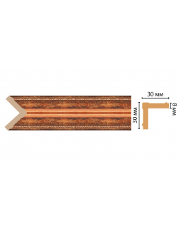 Цветной угол Decomaster 116-767 (30*30*2400)