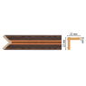 Цветной угол Decomaster 116M-966 (22*22*2400)