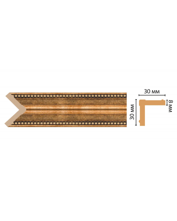 Цветной угол Decomaster 116-57 (30*30*2400)