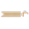 Цветной угол Decomaster 116-11 (30*30*2400)