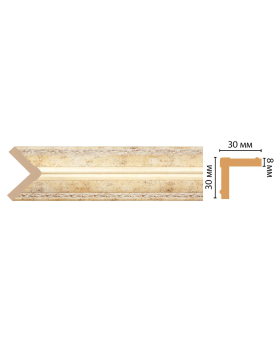 Цветной угол Decomaster 116-553 (30*30*2400)