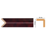 Цветной угол Decomaster D134-62 (30*30*2400)