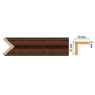 Цветной угол Decomaster 116-2 (30*30*2400)