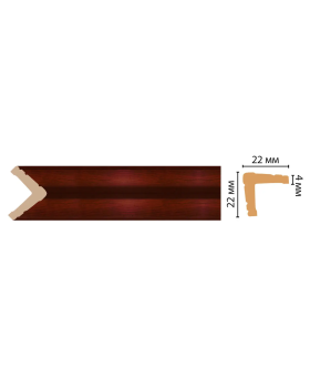 Цветной угол Decomaster 116s-52 (22*22*2400)