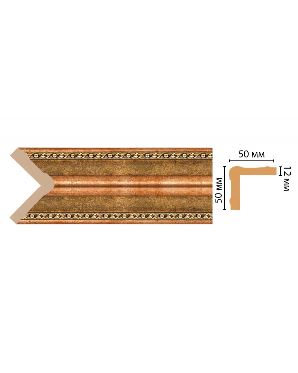 Цветной угол Decomaster 142-43 (50*50*2400)