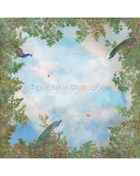 Фрески Affresco Сюжеты для потолков 9110