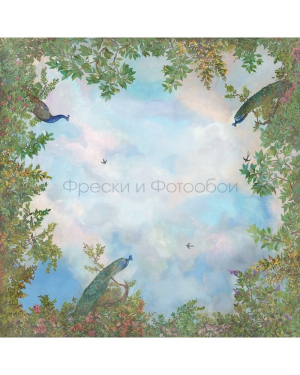 Фрески Affresco Сюжеты для потолков 9110