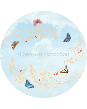 Фрески Affresco Сюжеты для потолков 9050