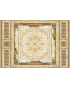 Фрески Affresco Сюжеты для потолков 9017