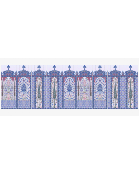 Фрески Affresco Цветариум Fairy tale Color 2