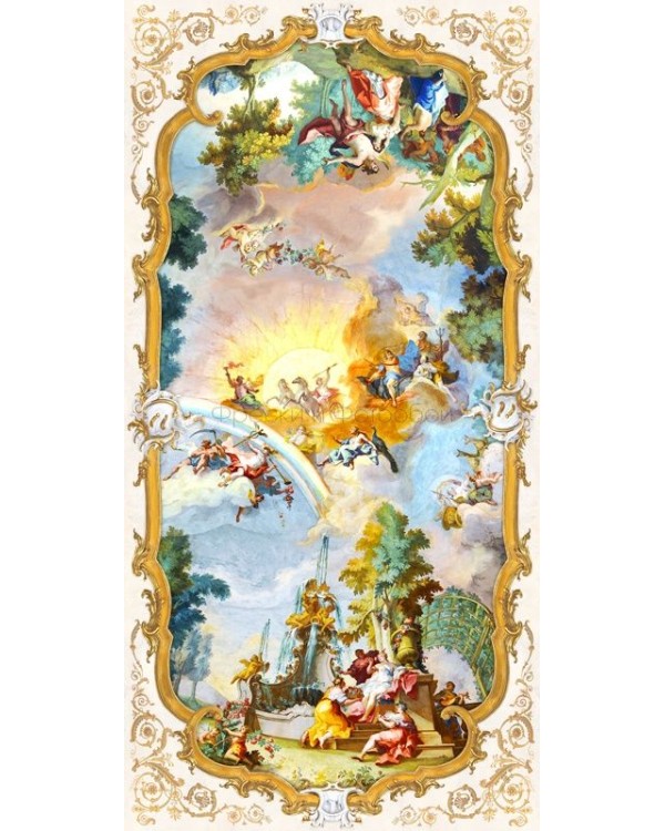 Фрески Affresco Сюжеты для потолков 9803