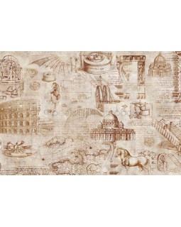 Фрески Affresco Графика и Карты A0619