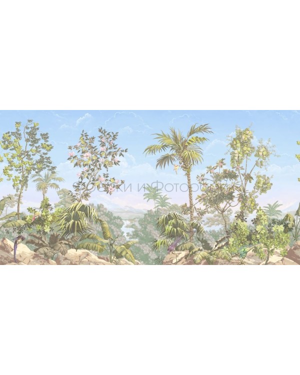 Фрески Affresco Ботаника ID135750