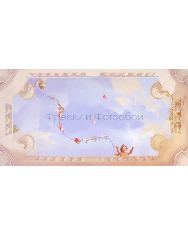 Фрески Affresco Сюжеты для потолков 9115
