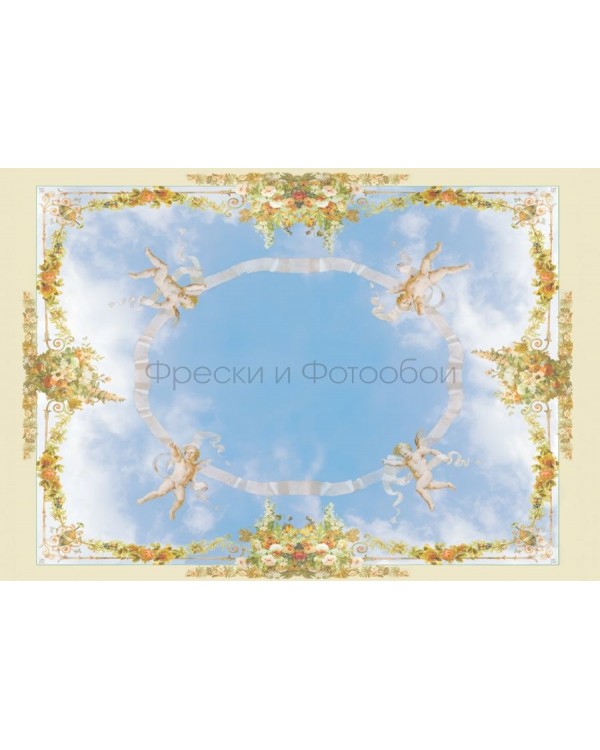 Фрески Affresco Сюжеты для потолков 9053