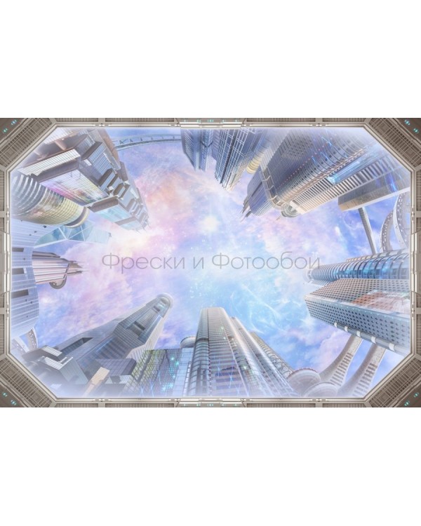 Фрески Affresco Сюжеты для потолков 9808