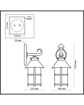 Светильник настенный Odeon Light 2313/1W-foto2