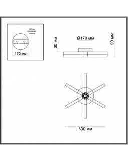 Накладной светильник Odeon Light 4017/35CL-foto3