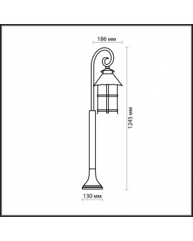 Садовый светильник Odeon Light 2314/1F-foto3