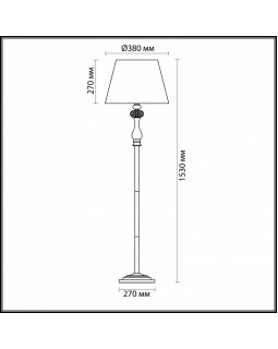 Торшер Odeon Light 3393/1F-foto2
