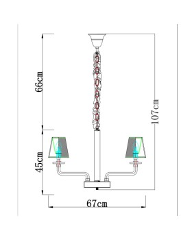 Подвесная люстра Divinare 1700/02 LM-6-foto4