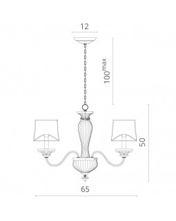 Подвесная люстра Divinare 1175/01 LM-5-foto5