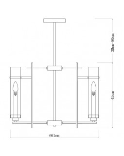 Люстра на штанге ARTE Lamp A1688LM-6CC-foto5