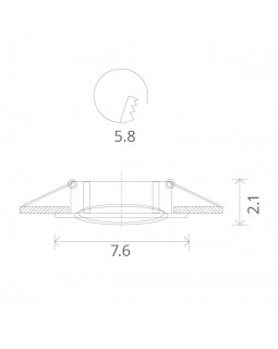 Встраиваемый светильник ARTE Lamp A2103PL-1BK-foto4