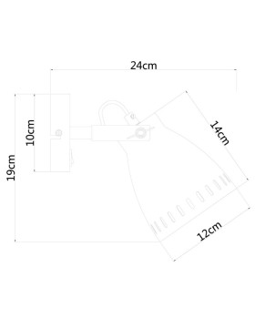 Бра ARTE Lamp A2214AP-1SS-foto6