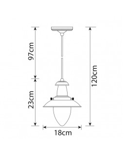 Подвесной светильник ARTE Lamp A5518SP-1AB-foto4