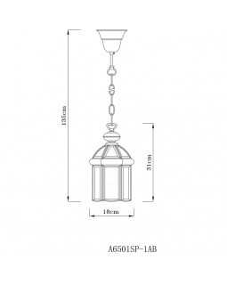 Подвесной светильник ARTE Lamp A6501SP-1AB-foto4