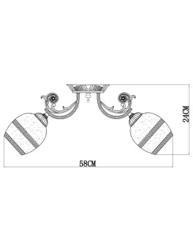 Накладная люстра ARTE Lamp A7060PL-3WG-foto3