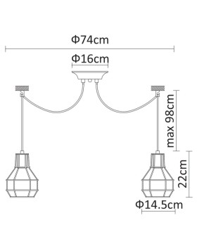 Подвесной светильник ARTE Lamp A9182SP-8WH-foto4