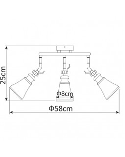 Спот ARTE Lamp A9231PL-3AB-foto4